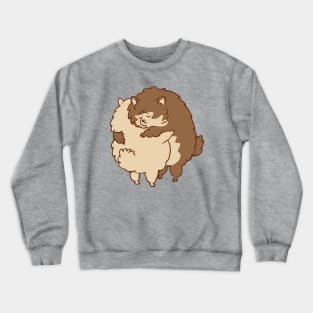 Pomeranian Hugs Crewneck Sweatshirt